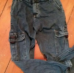 Wrangler cargo jeans boy size 8